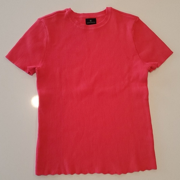 Coral/red Knit shirt - Picture 1 of 3